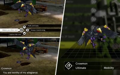 Cómo conseguir a Crowmon en Digimon Survive